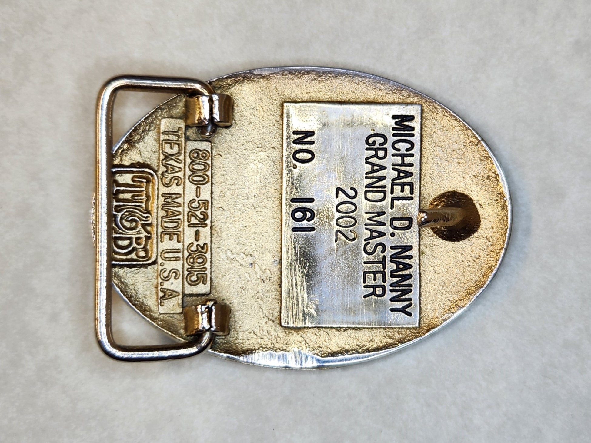 [Buckle Pic Missing] (Click here)